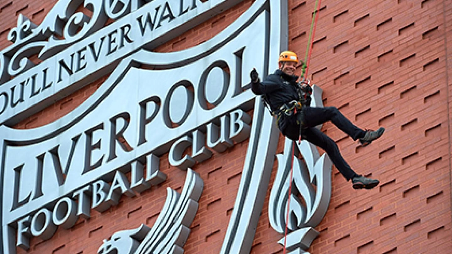 Liverpool FC — The Anfield Abseil