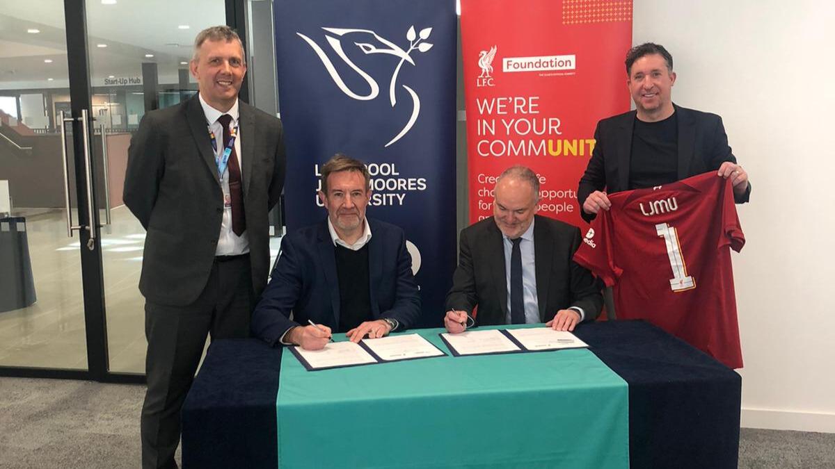 LFC Foundation & LJMU Extend Partnership Liverpool FC