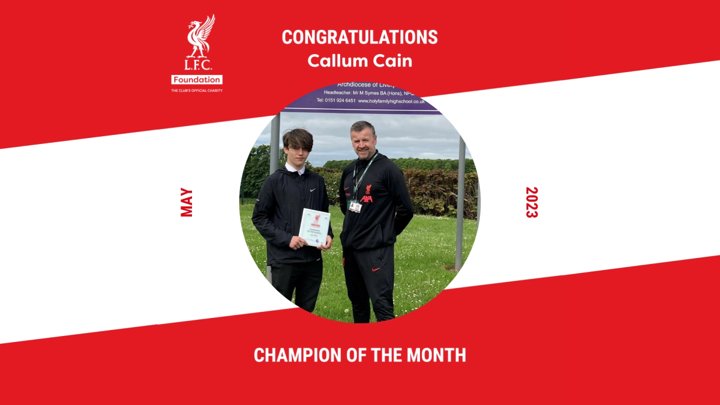 May 2023 Champion of the Month