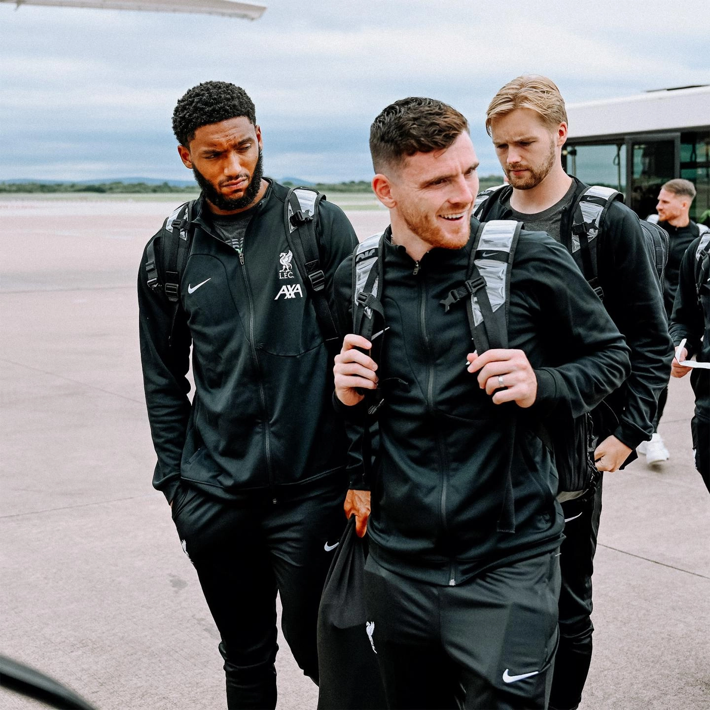 Departure Photos: Liverpool Set Off For Pre-season Visit To Singapore ...