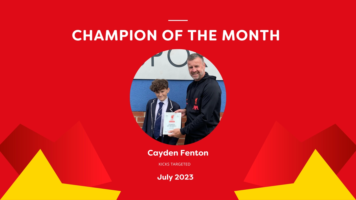 July Champion of the Month 2023