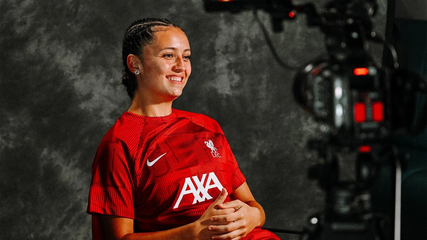 Mia Enderby I Want To Become The Best I Can Be With Lfc Women Liverpool Fc 