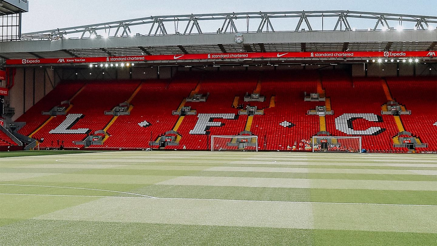 A general view of the Kop at Anfield