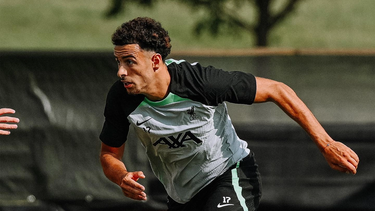 Curtis Jones of Liverpool FC