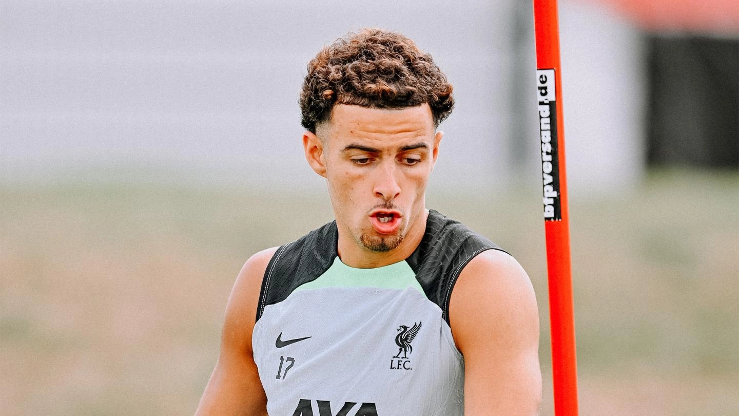 Curtis Jones of Liverpool FC