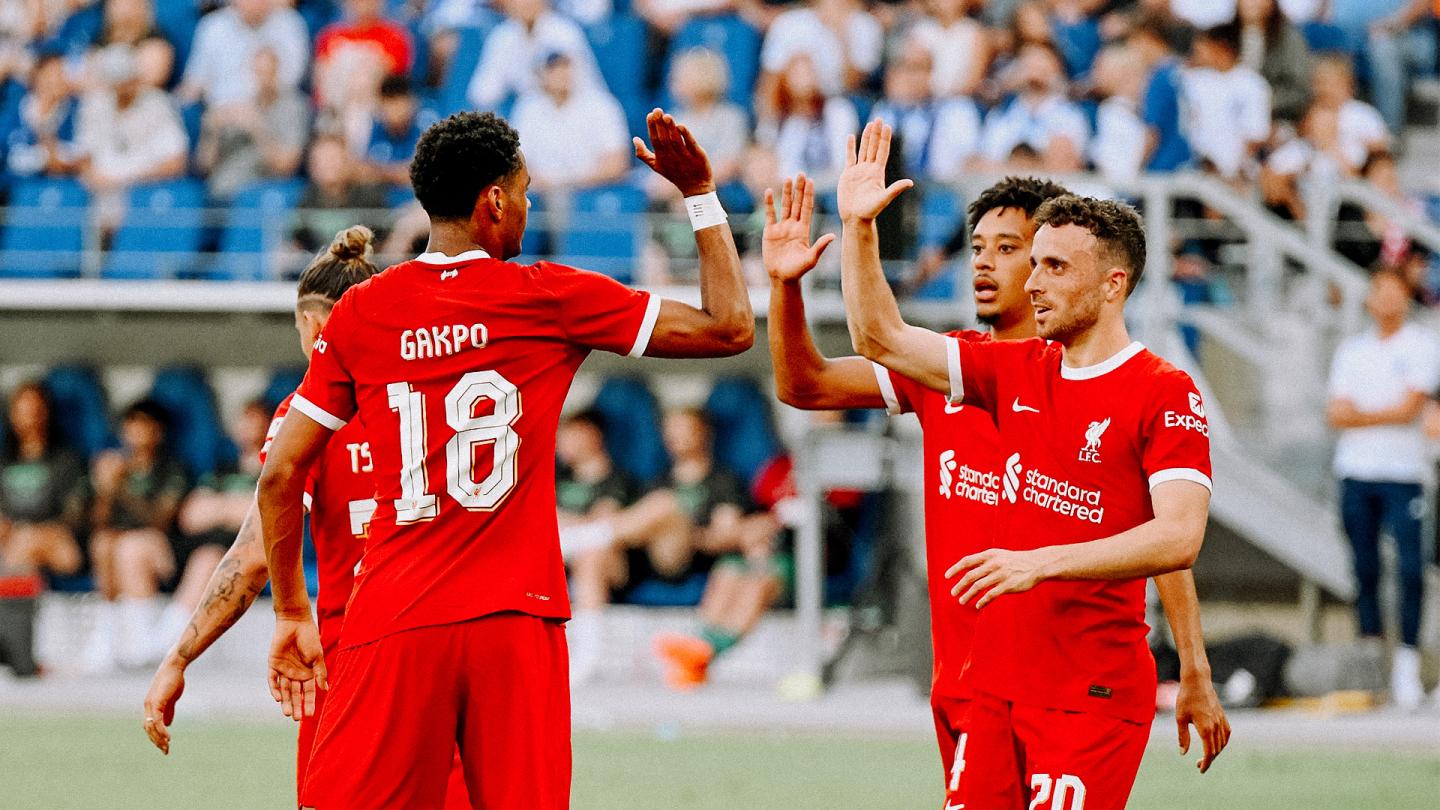 Liverpool FC — Liverpool begin pre-season schedule with victory over Karlsruher SC