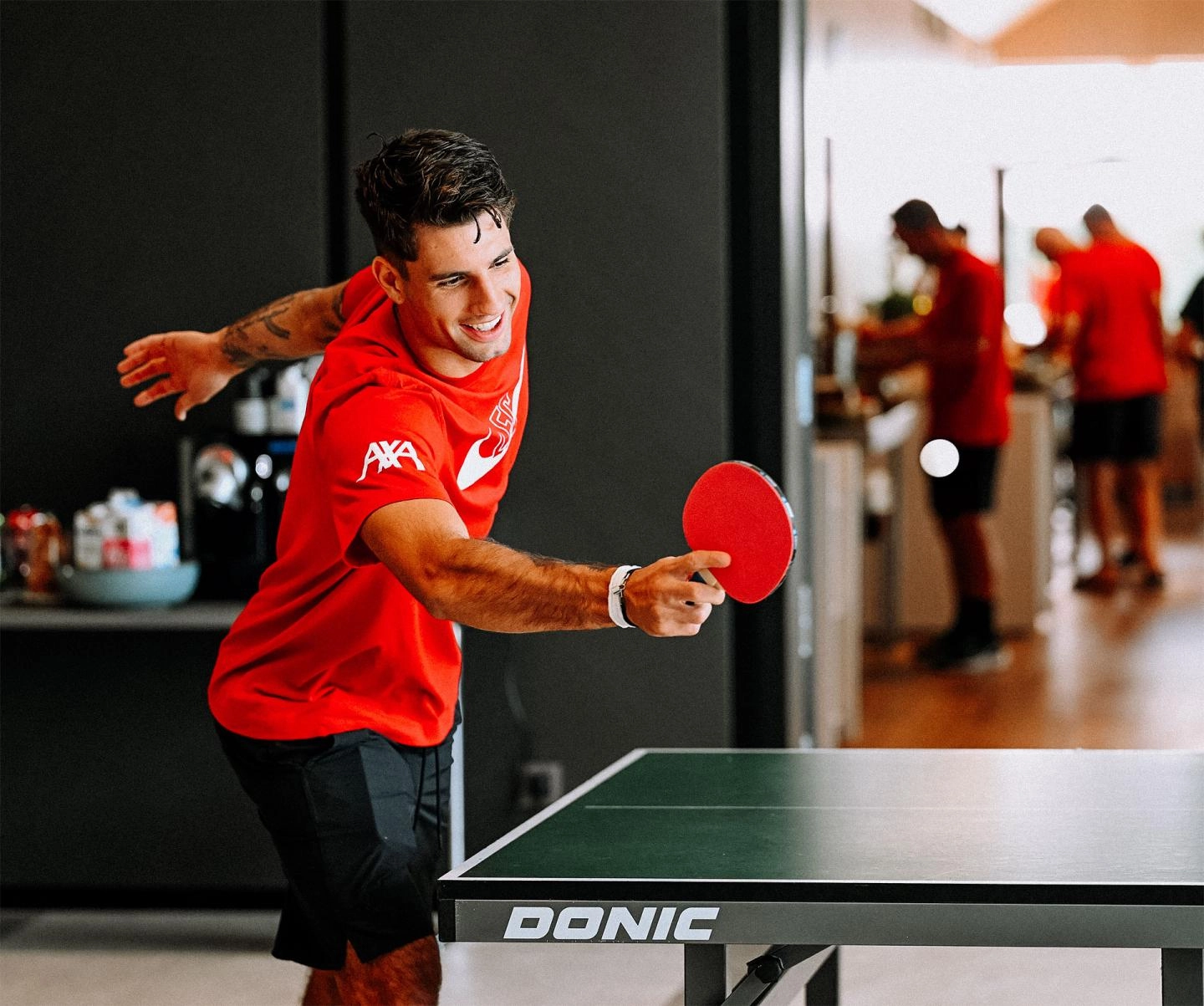 Video and photos Liverpool's tabletennis tournament in Germany