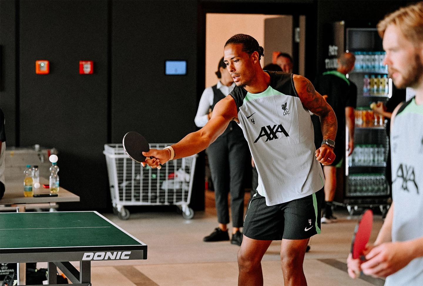 Video and photos Liverpool's tabletennis tournament in Germany