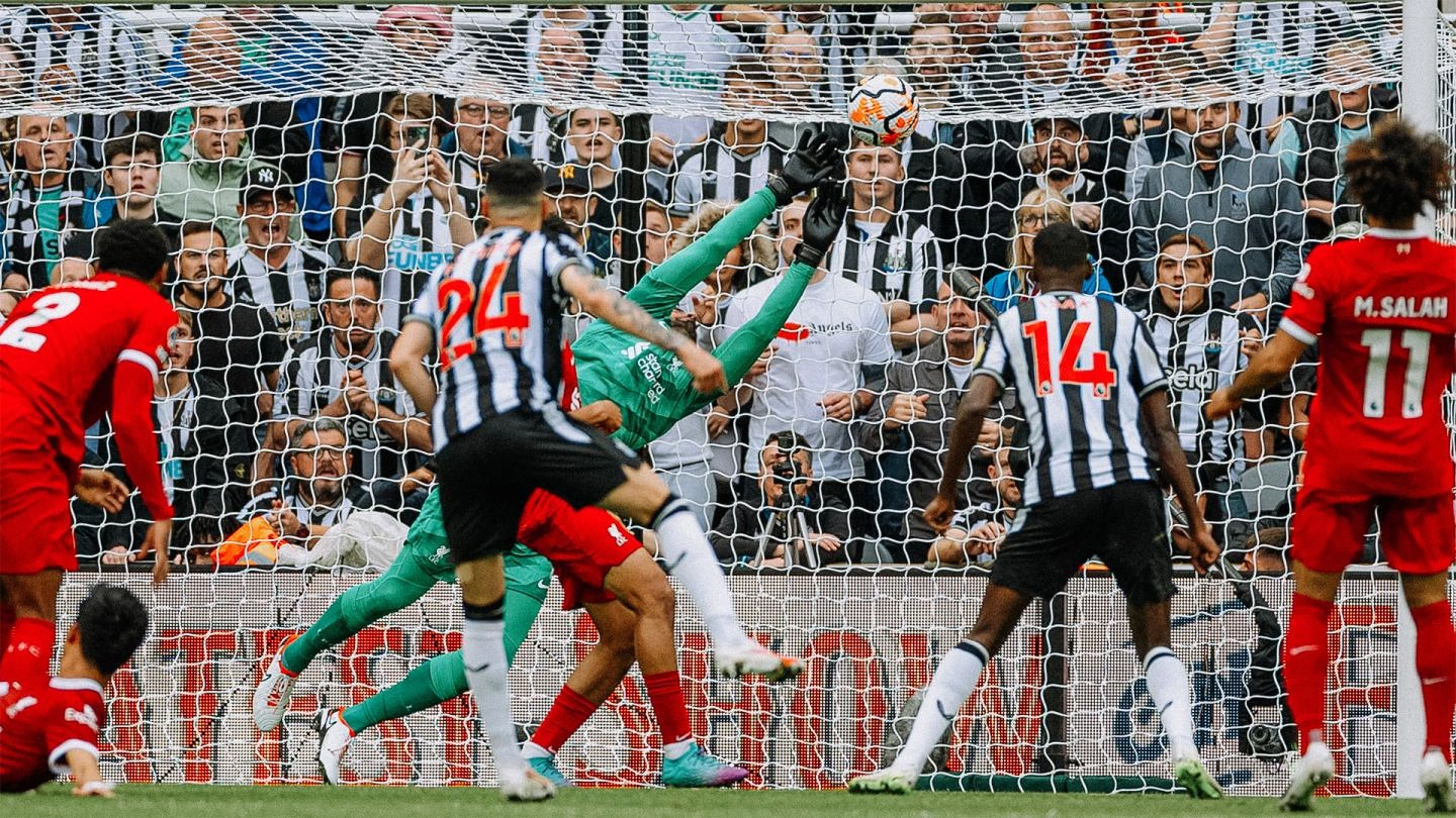 'Phenomenal' - every angle of Alisson's world-class save v Newcastle
