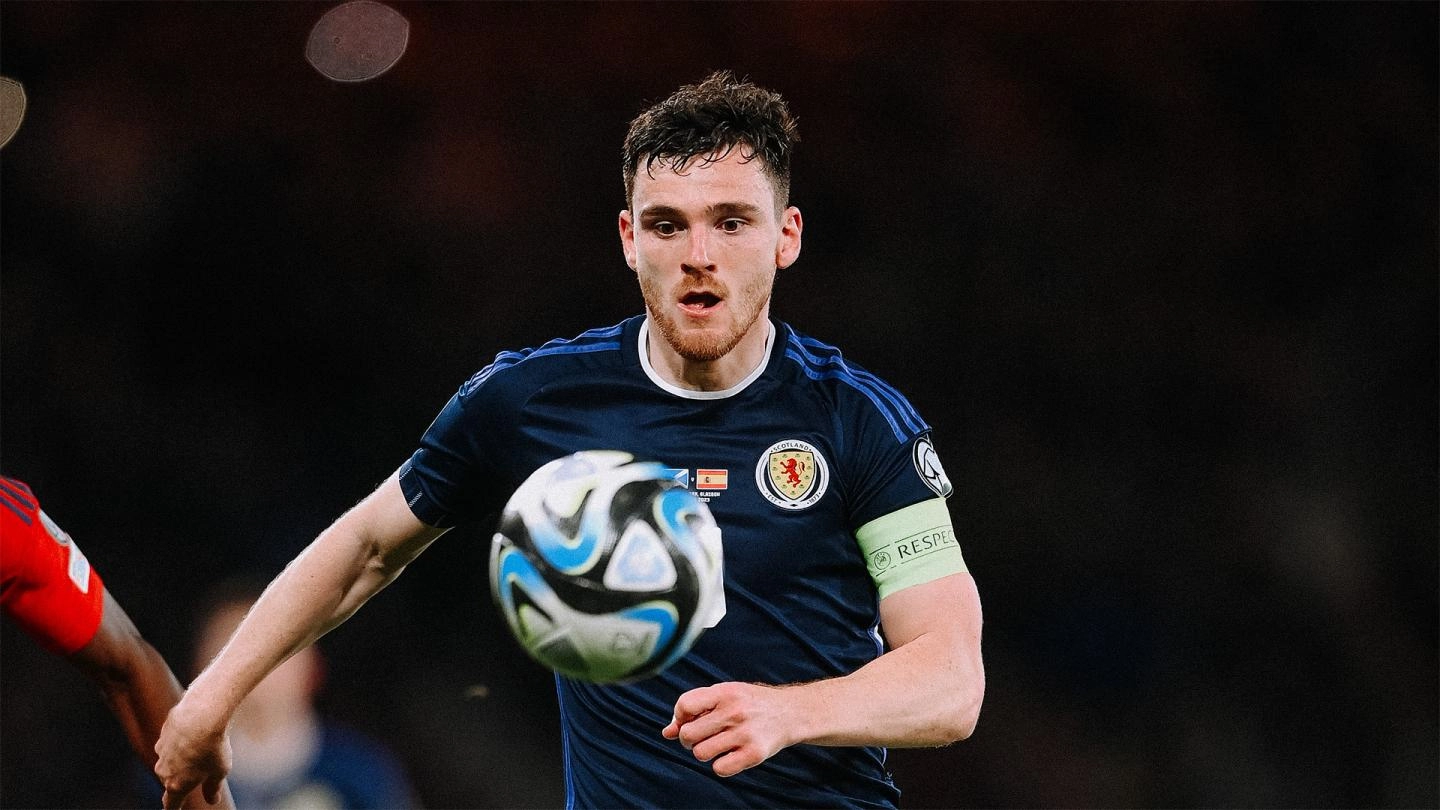 Andy Robertson named in Scotland squad for September fixtures