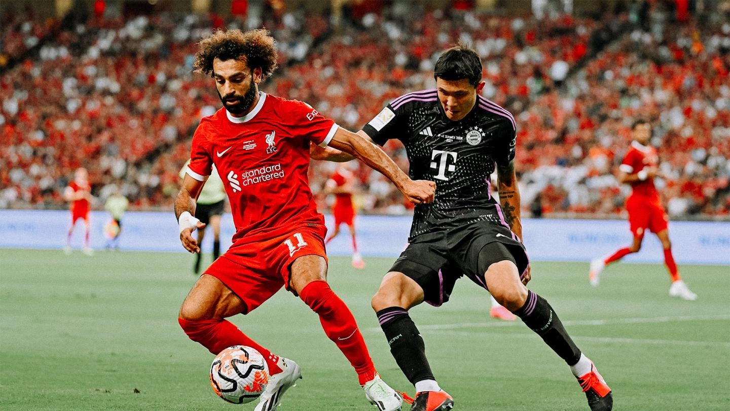 Liverpool edged out 4-3 by Bayern Munich in Singapore clash