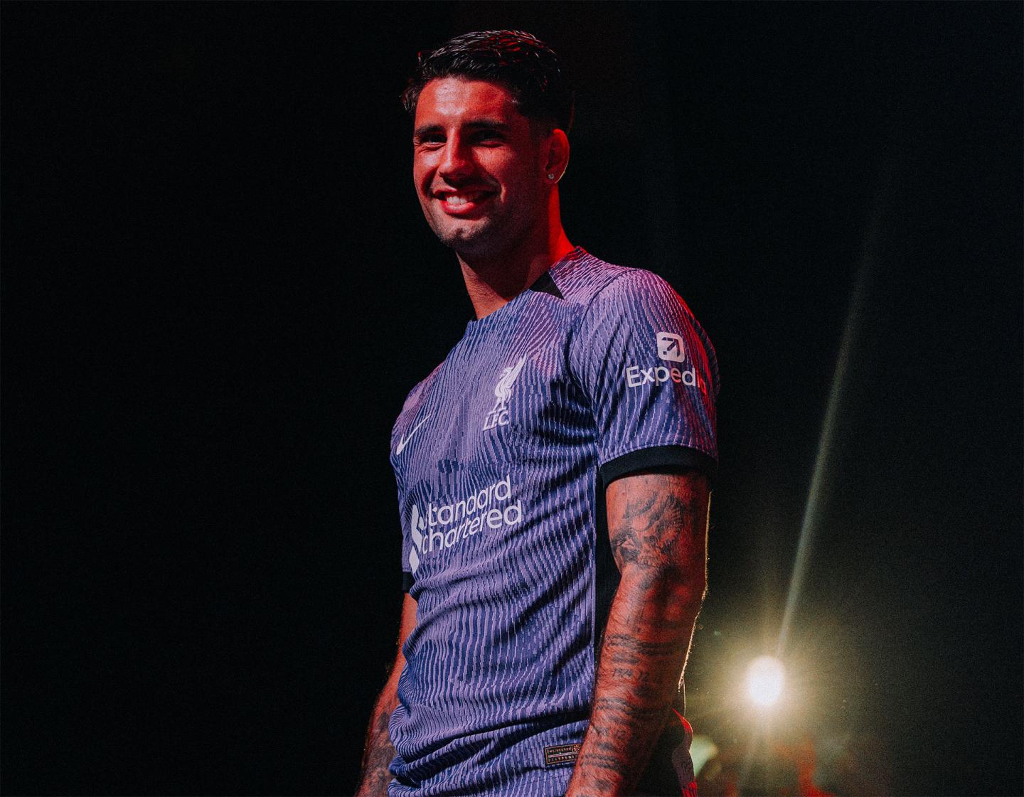 Alisson, Kearns and Szoboszlai surprise fans with live reveal of LFC's  2023-24 third kit - Liverpool FC