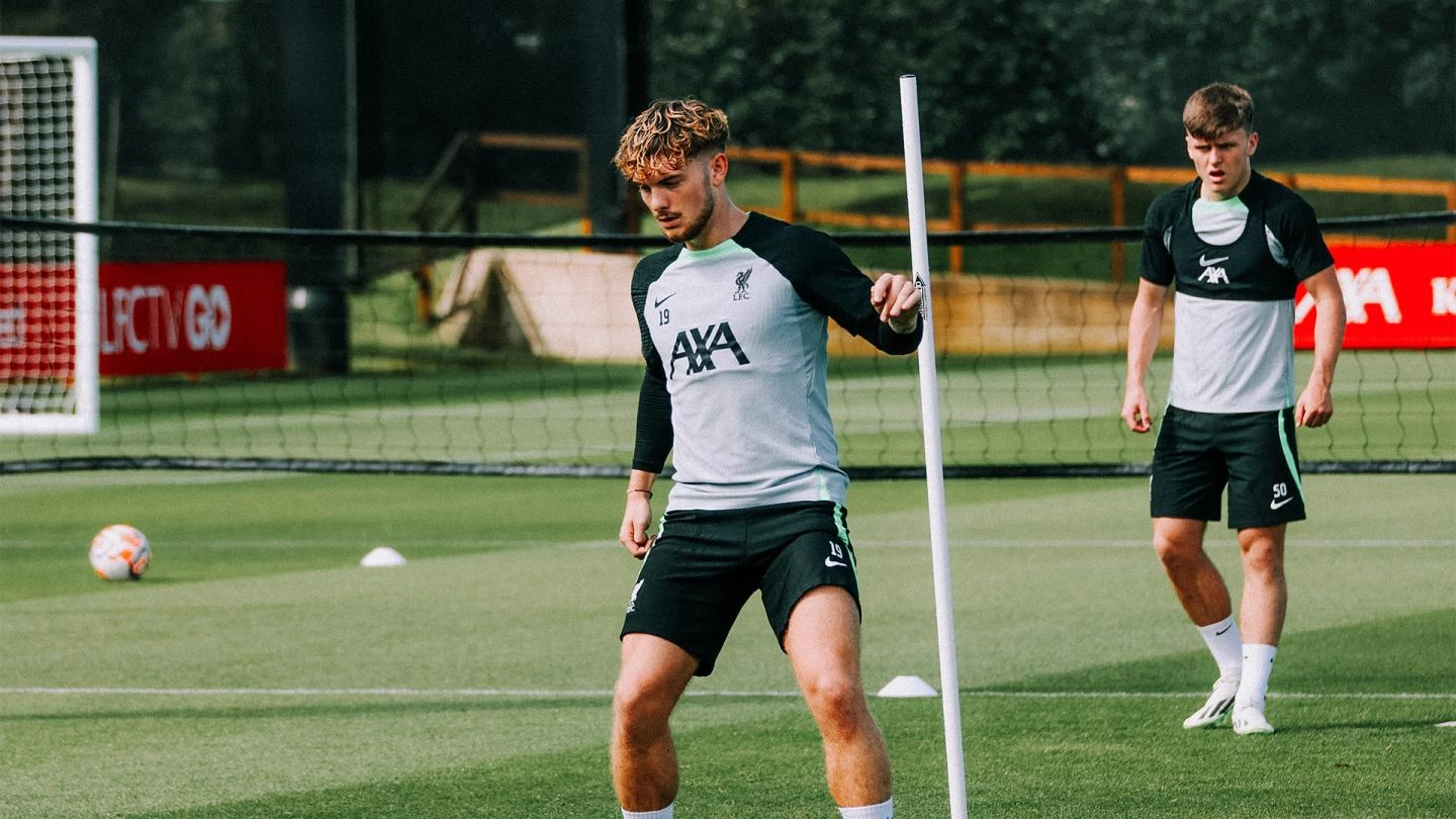 Harvey Elliott of Liverpool FC