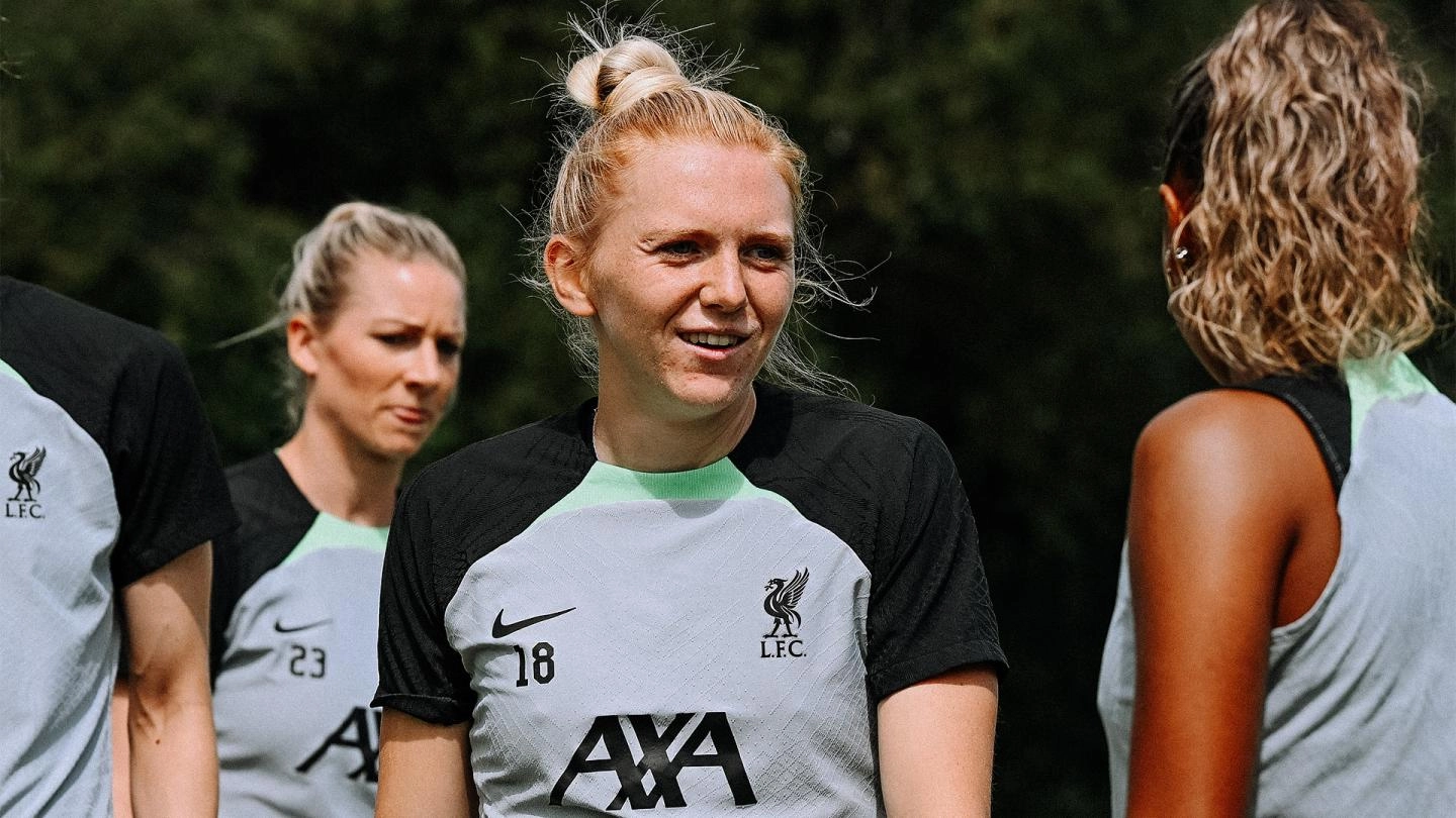 Training photos: Pre-season work continues for Liverpool FC Women