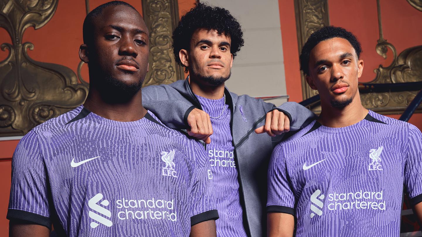 Liverpool to debut third kit in the UEFA Europa League against LASK Linz. 