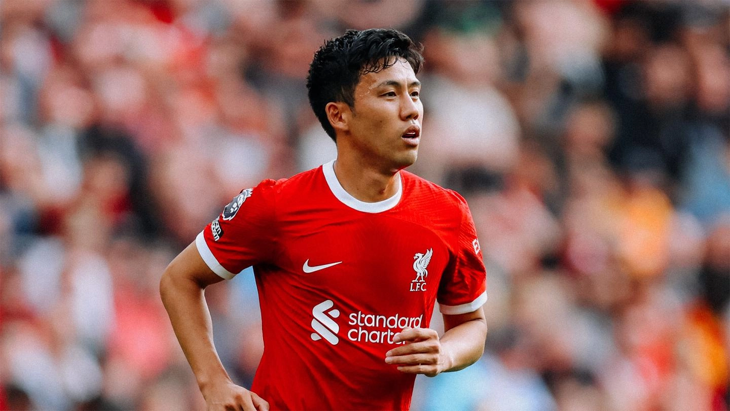 Wataru Endo describes 'special' feeling of first Liverpool appearance