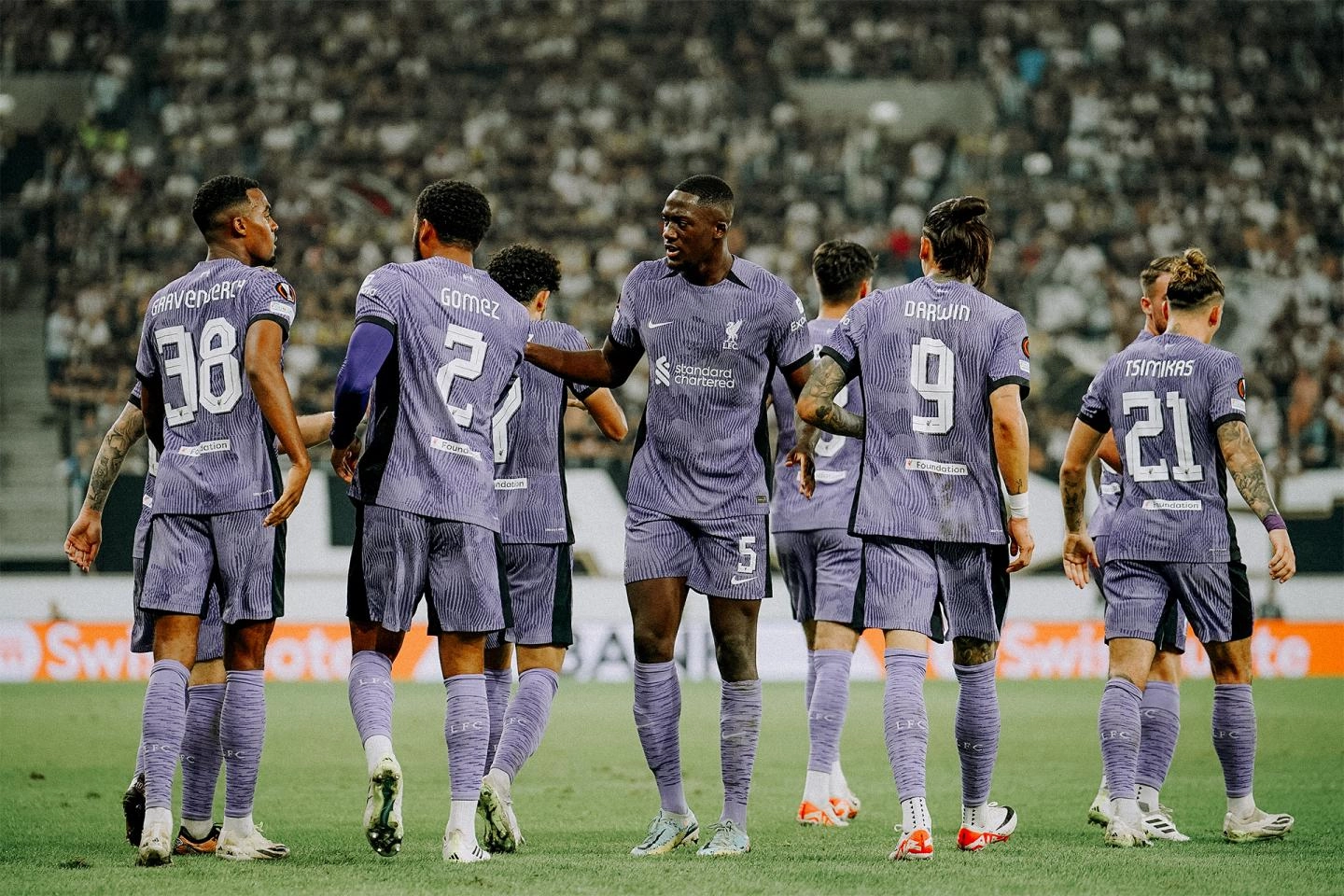 Gallery: Liverpool debut Nike third kit in Europa League win at LASK