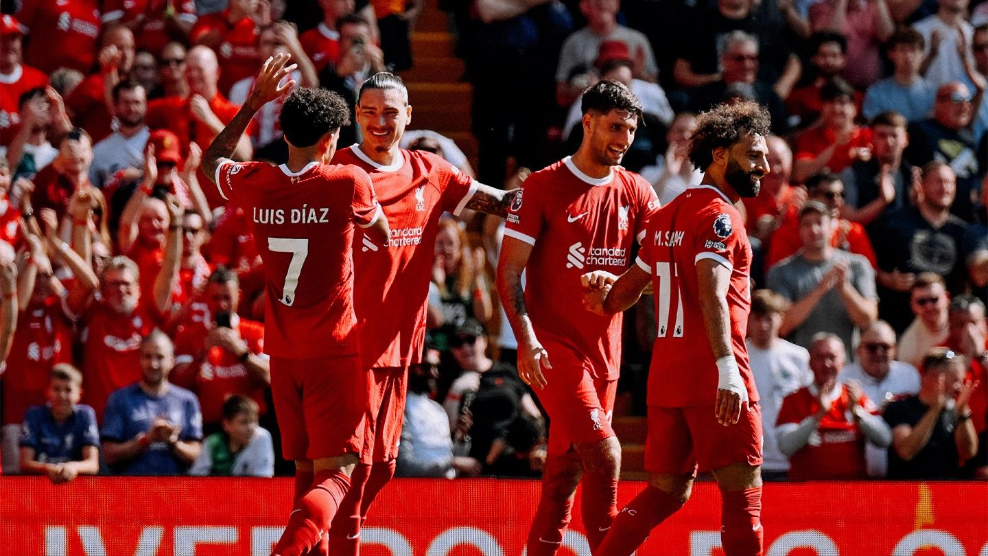 Liverpool celebrate