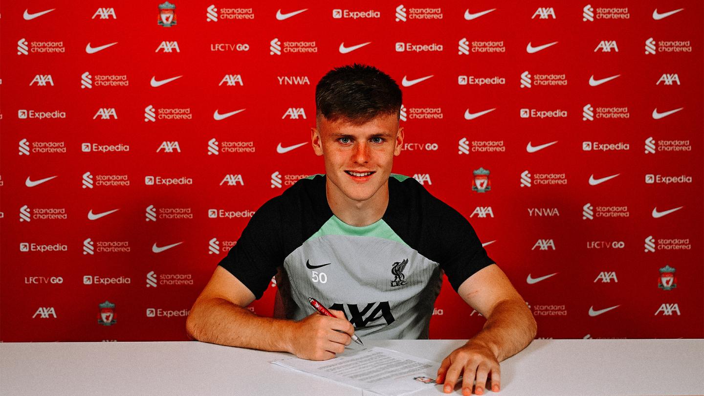 Ben Doak signs new long-term contract with Liverpool – Liverpool FC