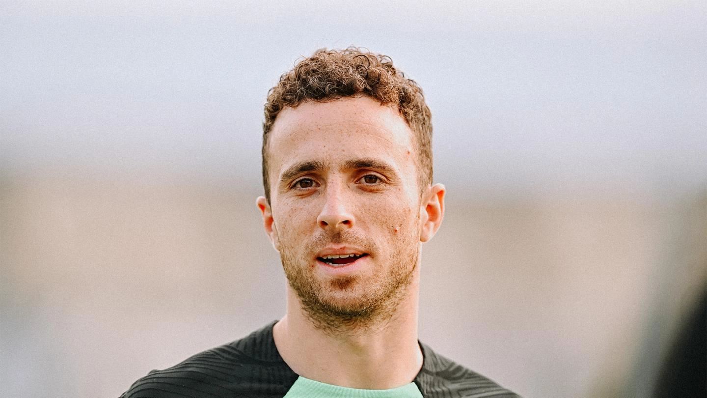 Diogo Jota of Liverpool FC and Portugal