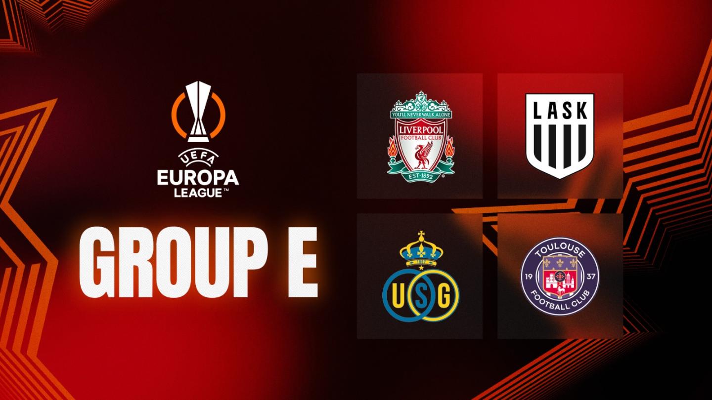 Revealed Liverpools Europa League group-stage opponents