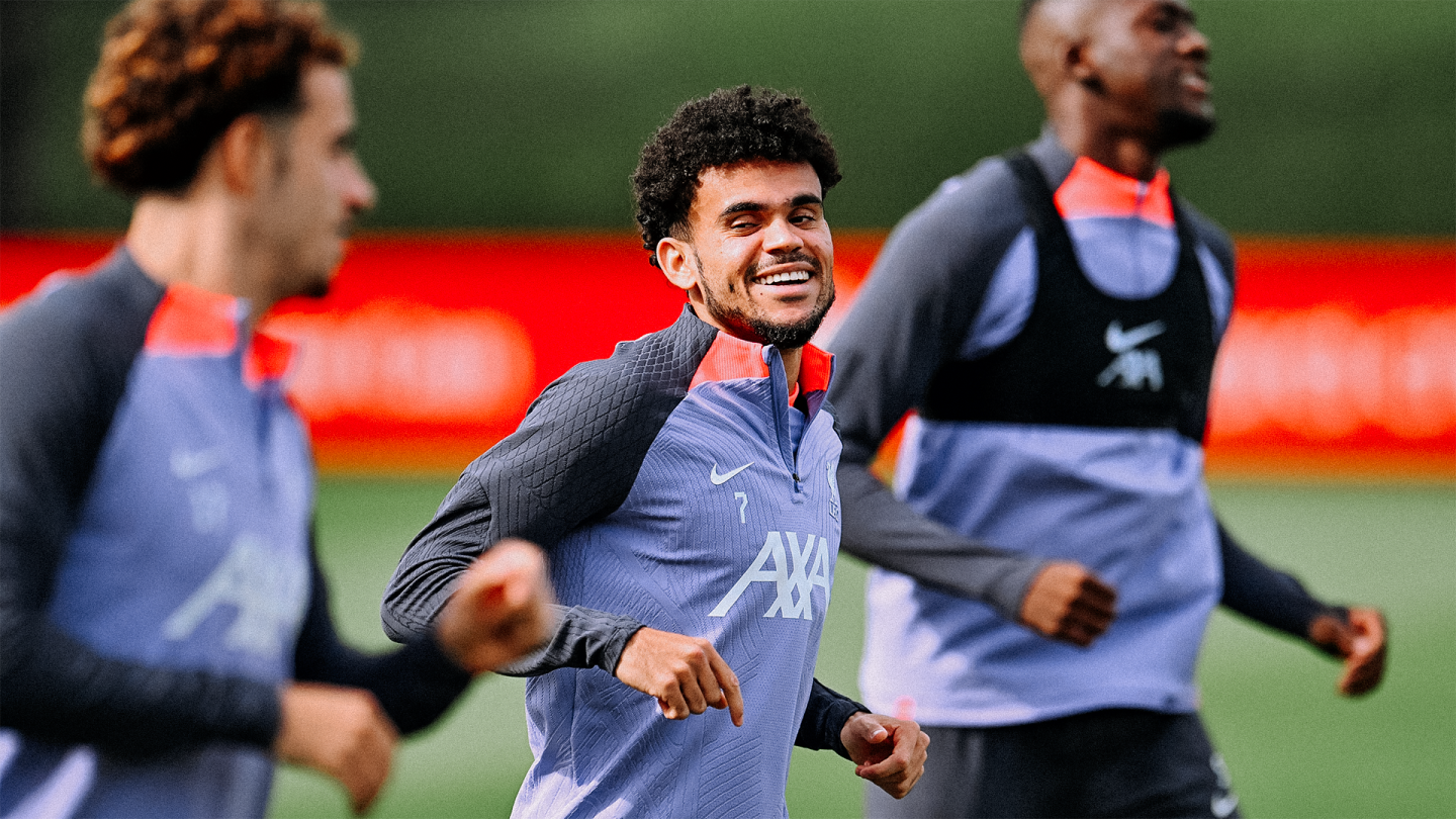 On demand: Watch Liverpool's Europa League training session - Liverpool FC