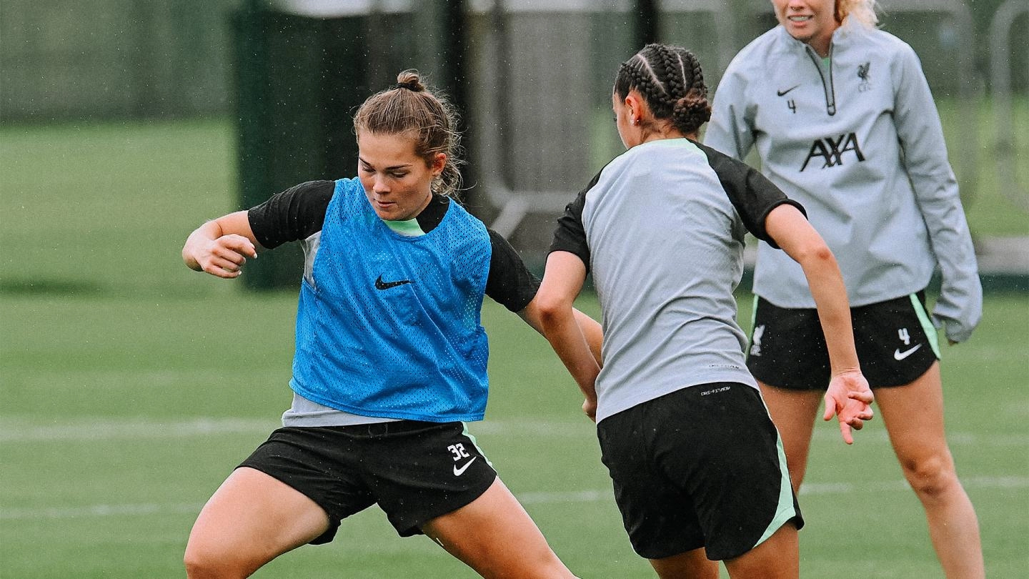 Training photos: LFC Women complete Tuesday session at Melwood