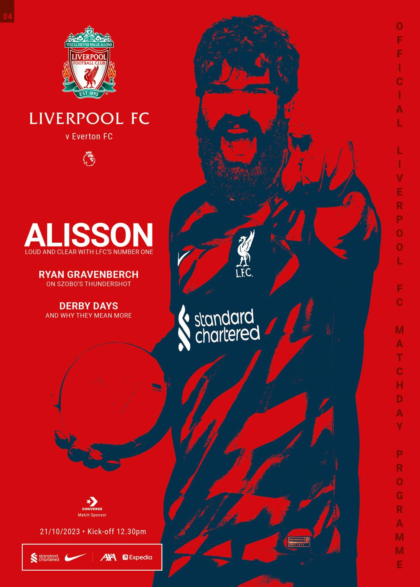 Liverpool v Everton matchday programme