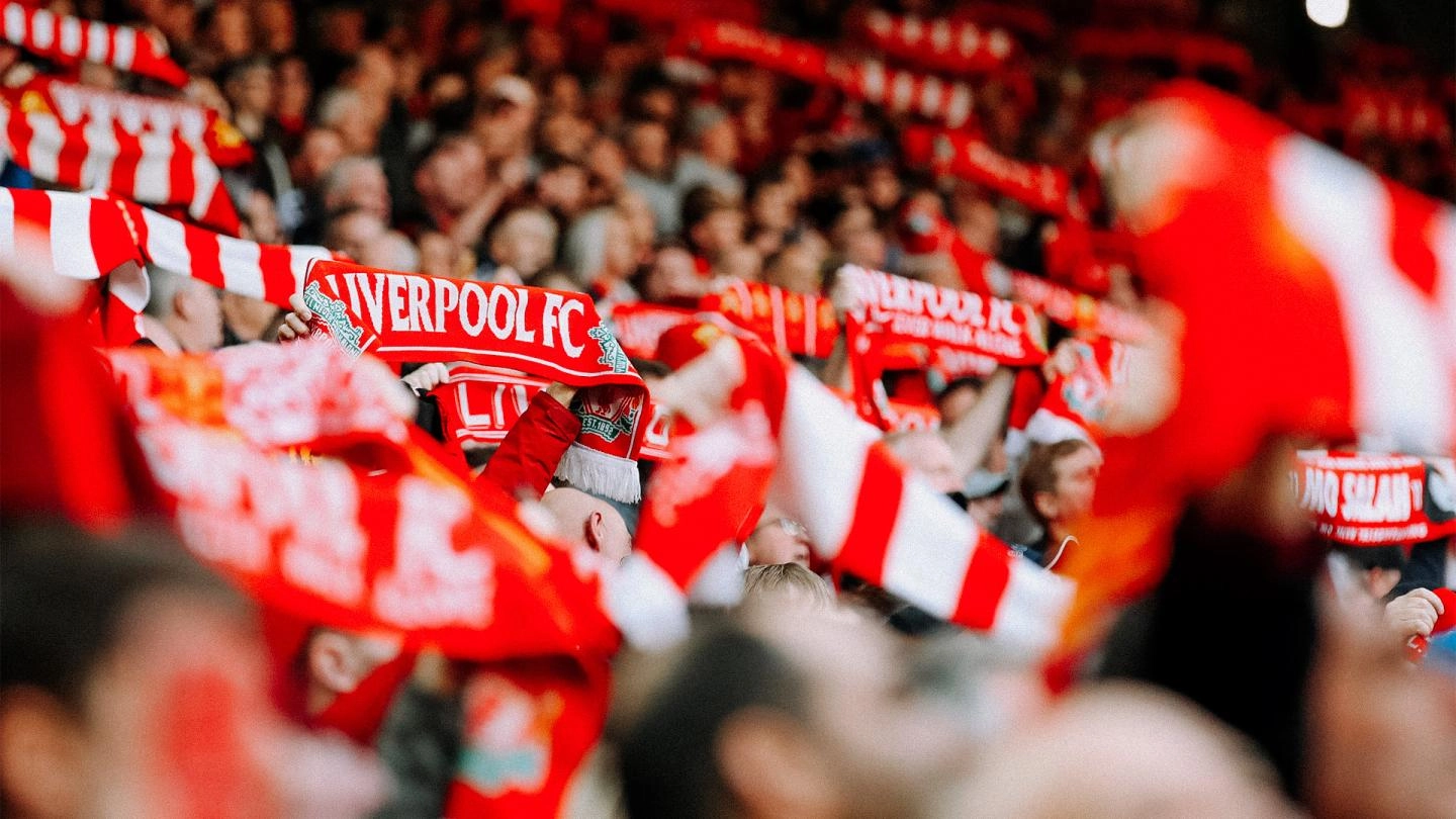 Liverpool FC fans at Anfield