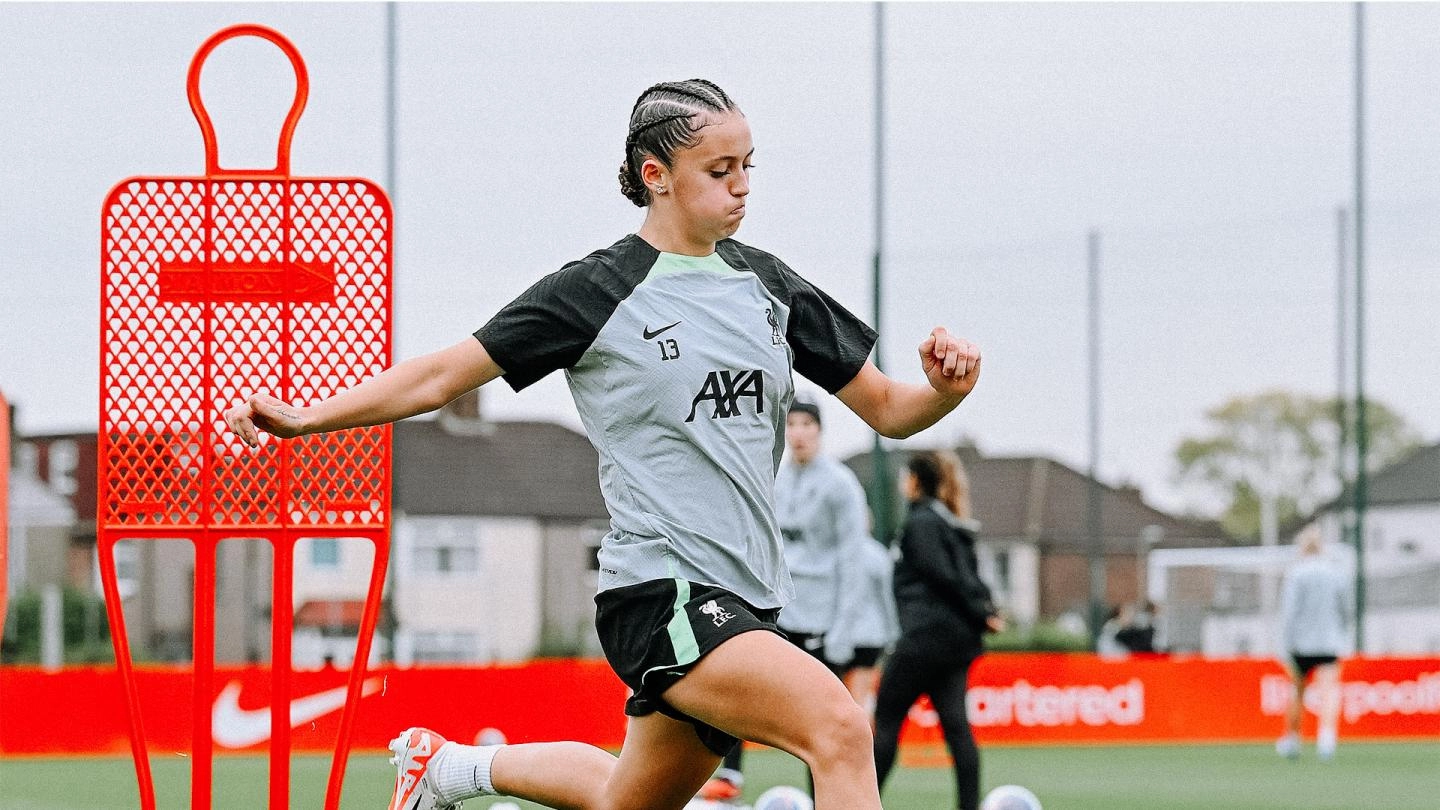 Mia Enderby of Liverpool FC Women