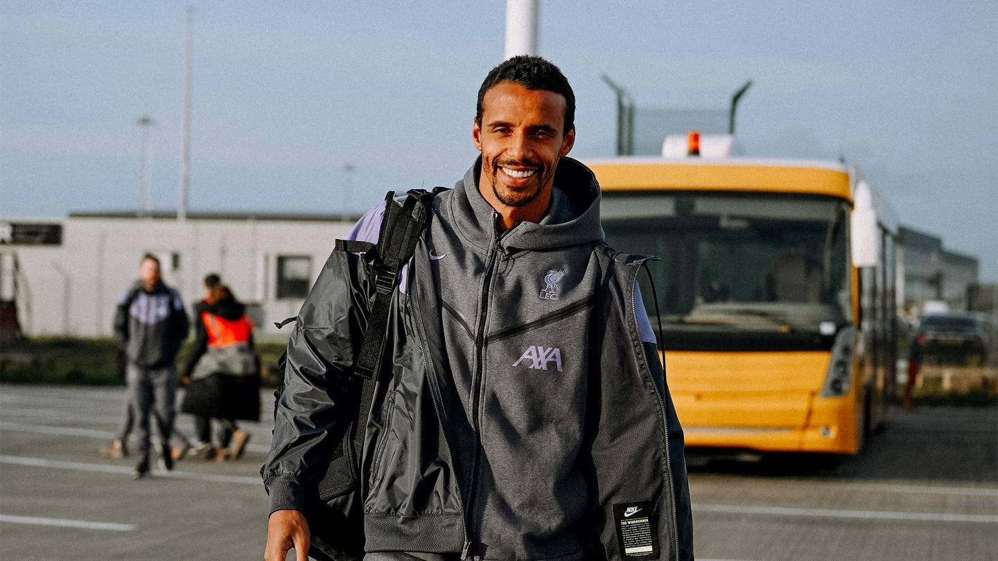 Departure photos: Liverpool squad set off for Toulouse contest