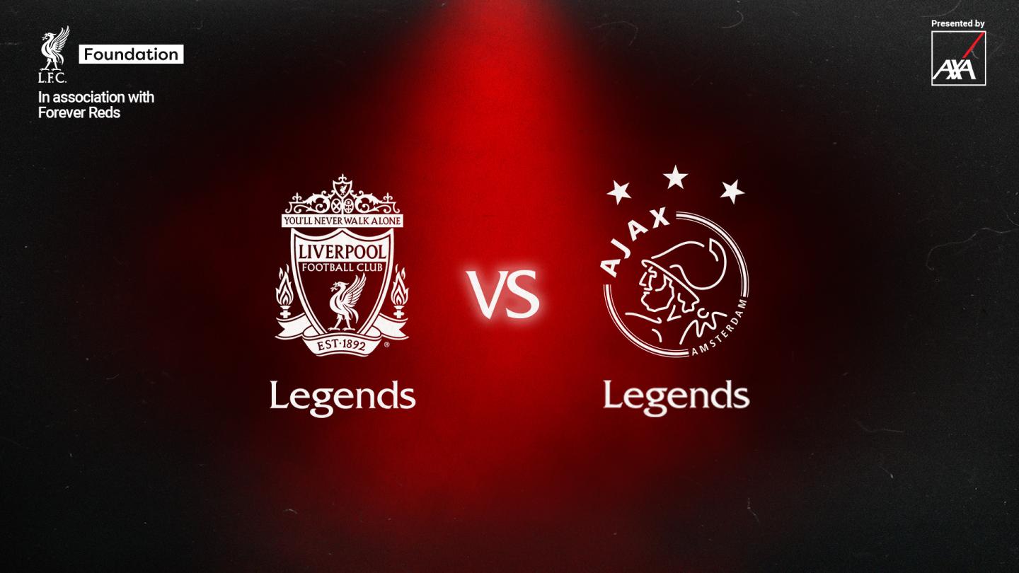 LFC Legends to face AFC Ajax Legends at Anfield in March 2024 Liverpool FC