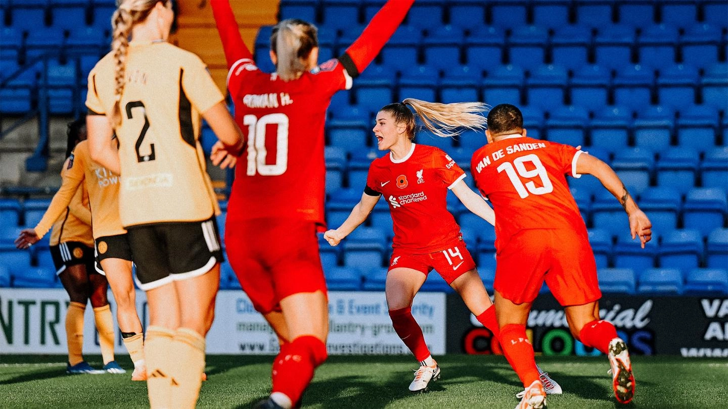 Höbinger hits late winner as Liverpool defeat Leicester in WSL