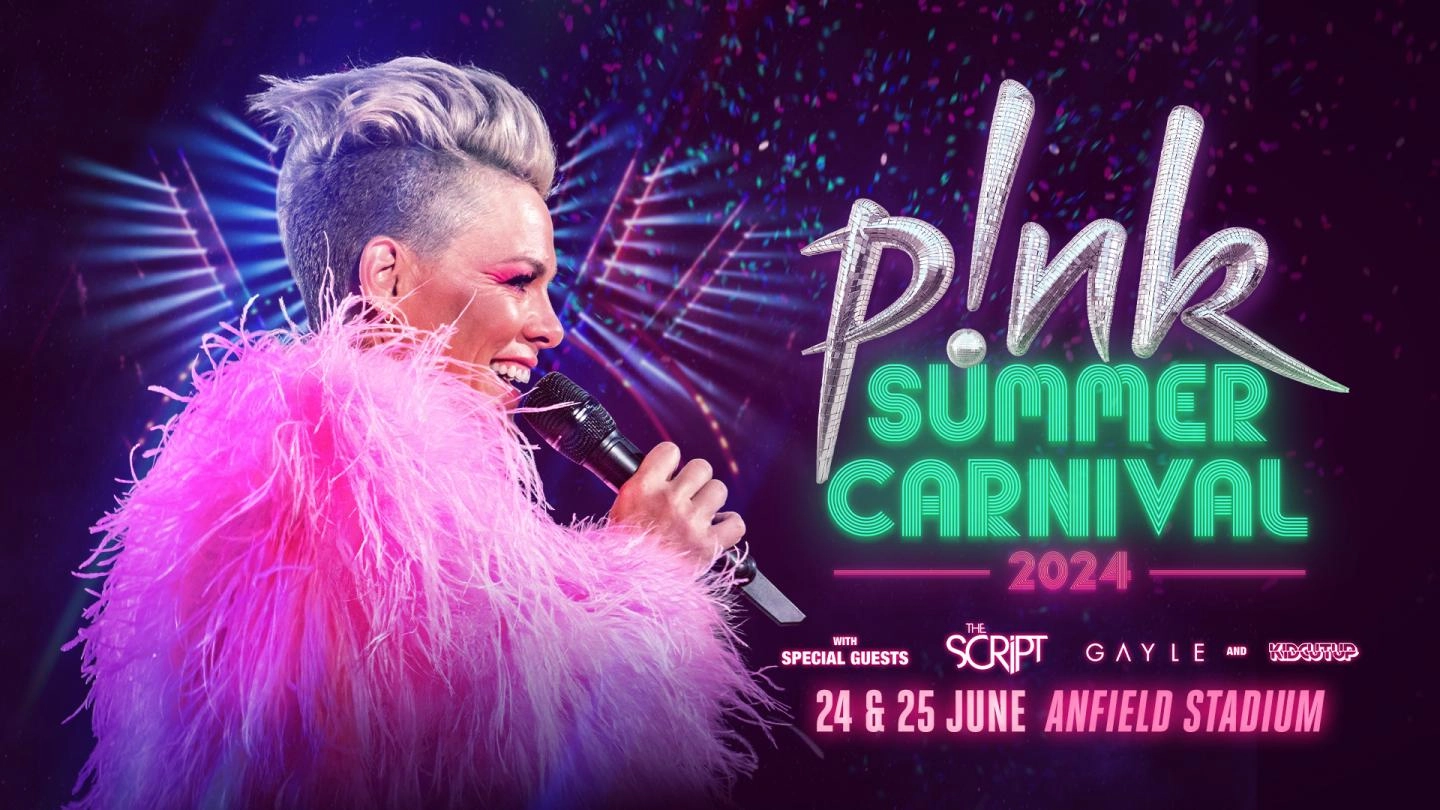 P!NK at Anfield Last chance to buy tickets Liverpool FC