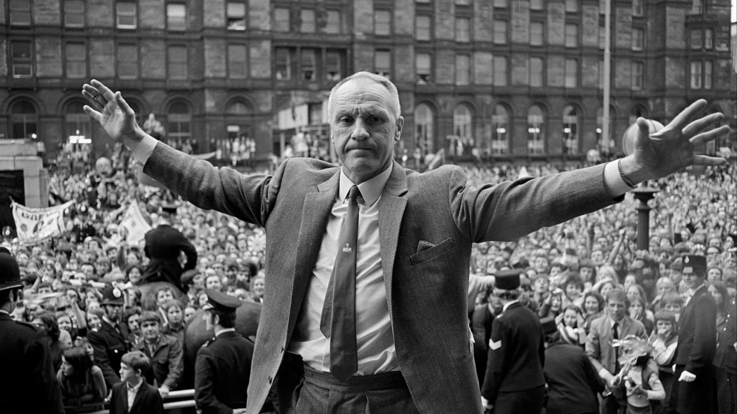 Former Liverpool manager Bill Shankly