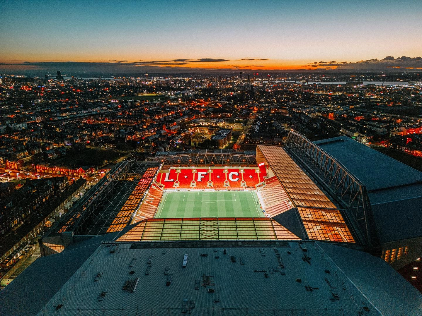Eight Brilliant Aerial Photos Of Anfield Under The Lights Liverpool FC Eight Brilliant Aerial Photos Of Anfield Under The Lights Liverpool FC