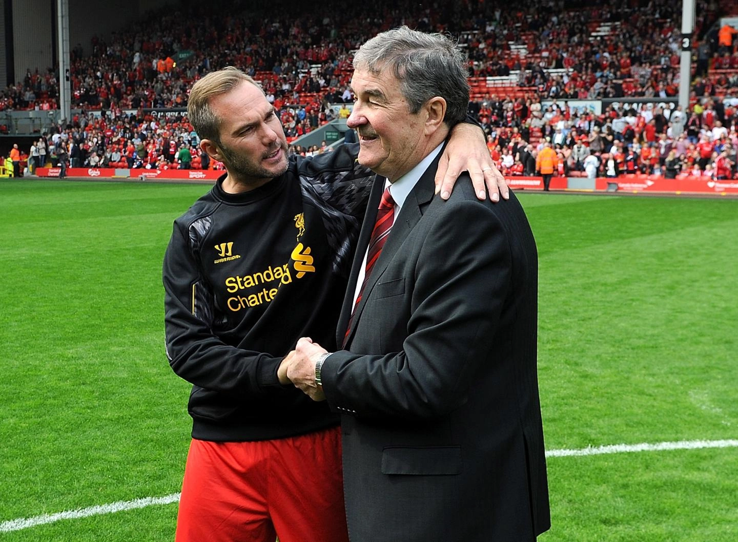 On a return to Anfield following his retirement as chief scout in 2006