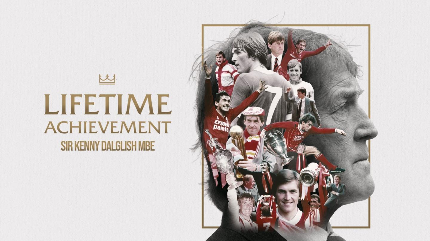Sir Kenny Dalglish erhält den Lifetime Achievement Award bei BBC SPOTY