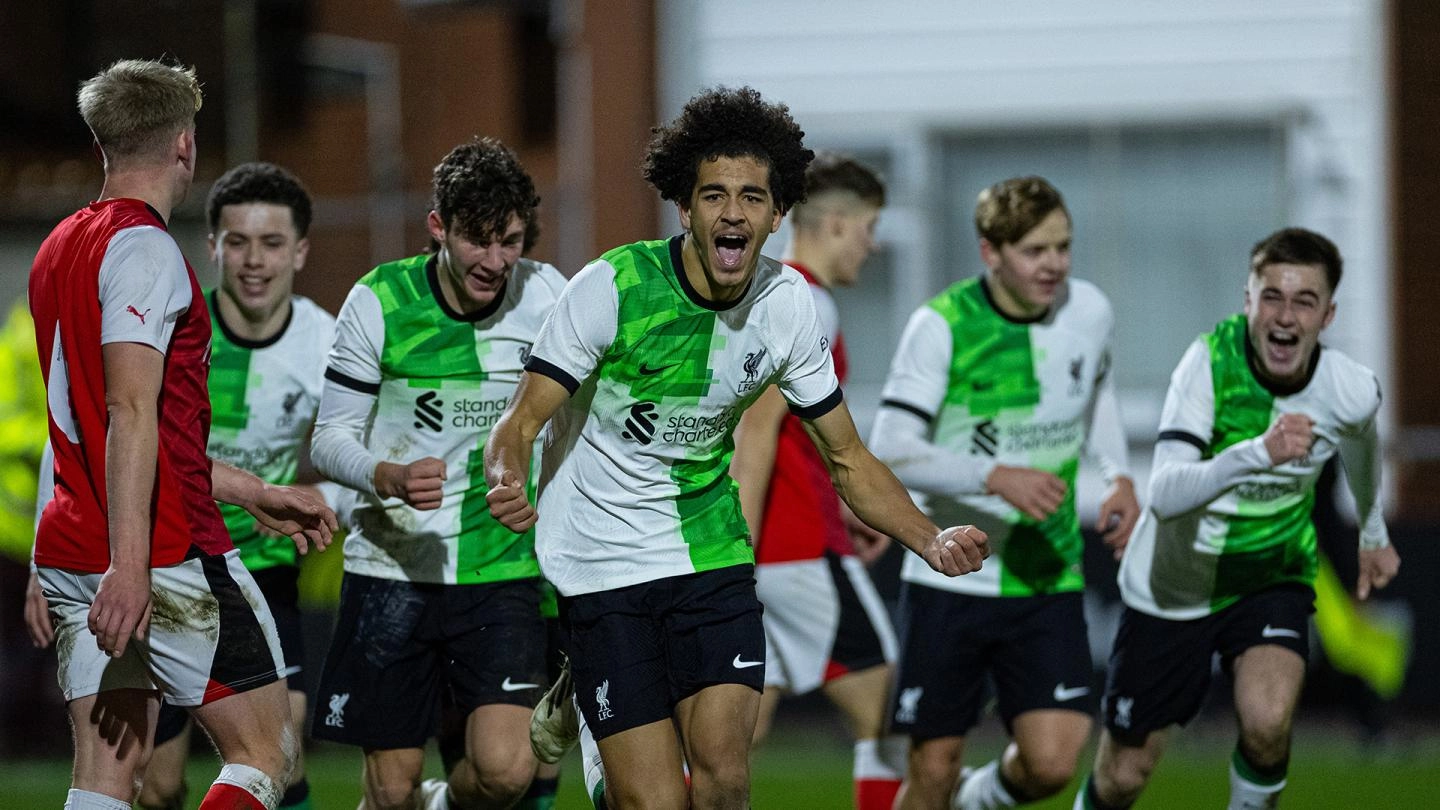 Jayden Danns double secures FA Youth Cup win at Fleetwood