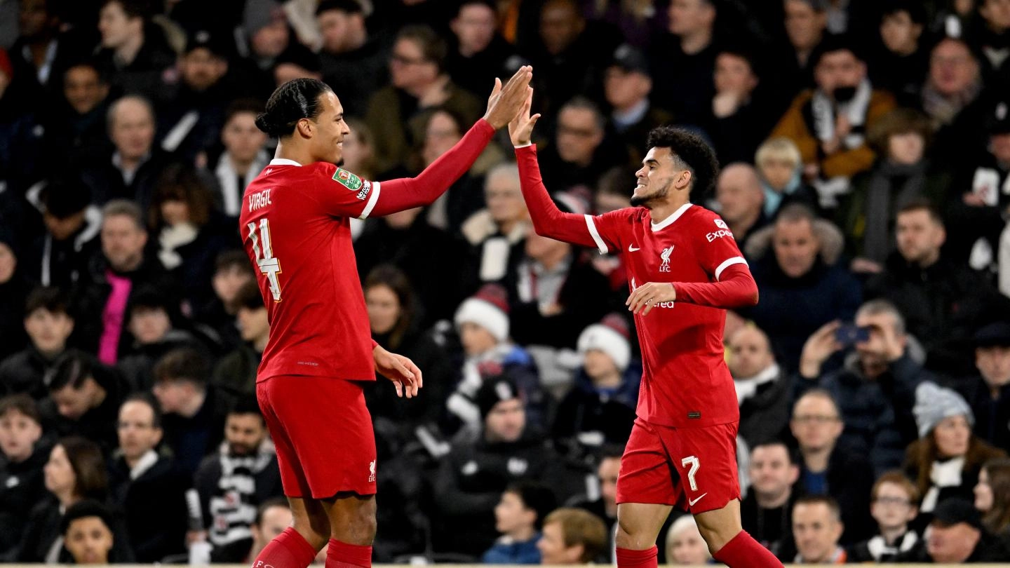 Liverpool reach Carabao Cup final with draw at Fulham