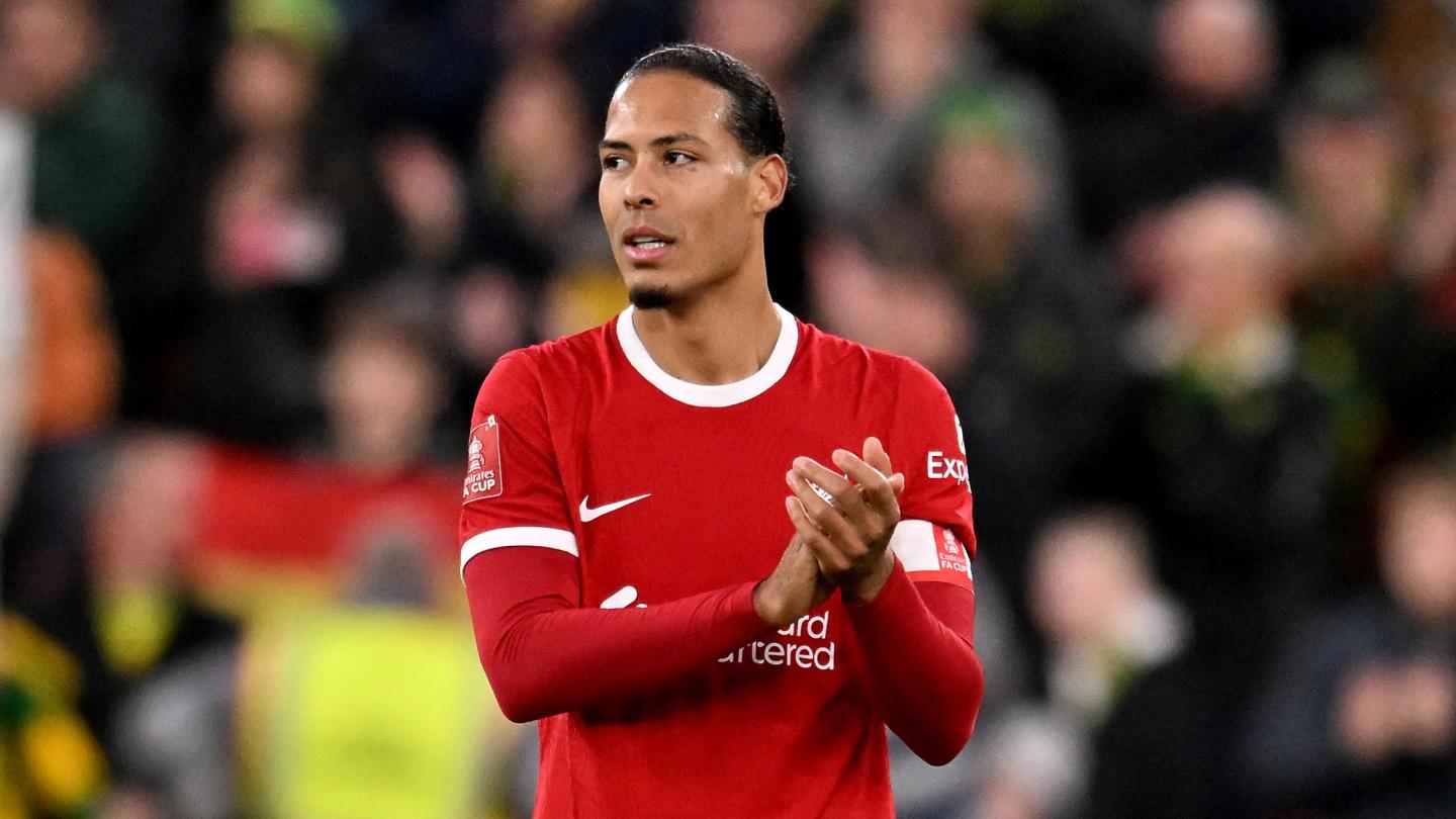 Virgil van Dijk: We're fully focused on what we want to achieve ...