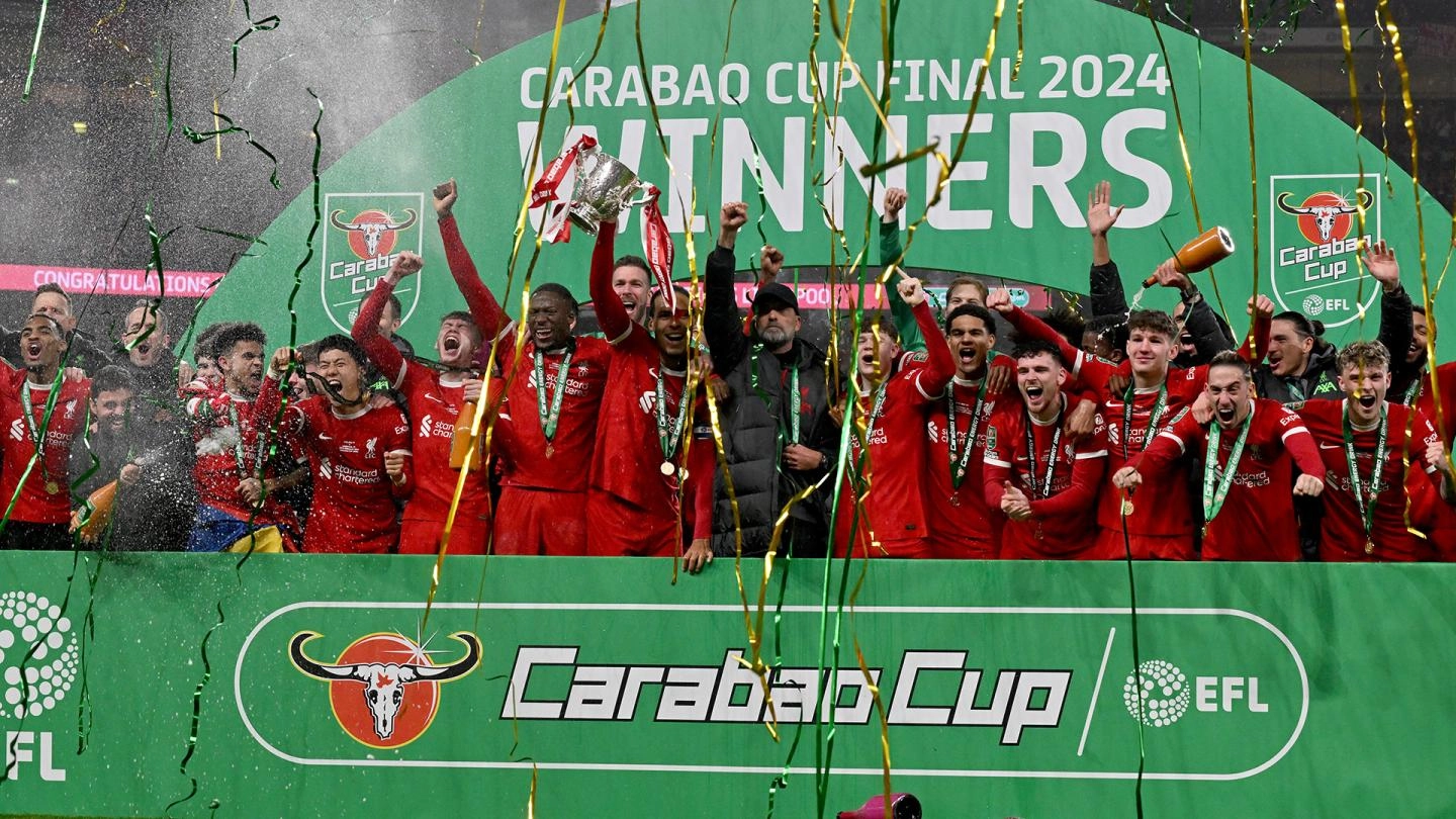 Book now: Extra availability to see the Carabao Cup at Anfield