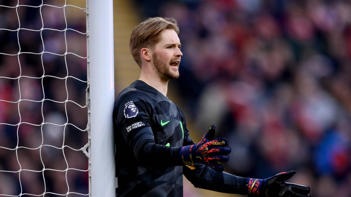 Caoimhin Kelleher will play in goal for Liverpool against Chelsea in the EFL Carabao Cup.