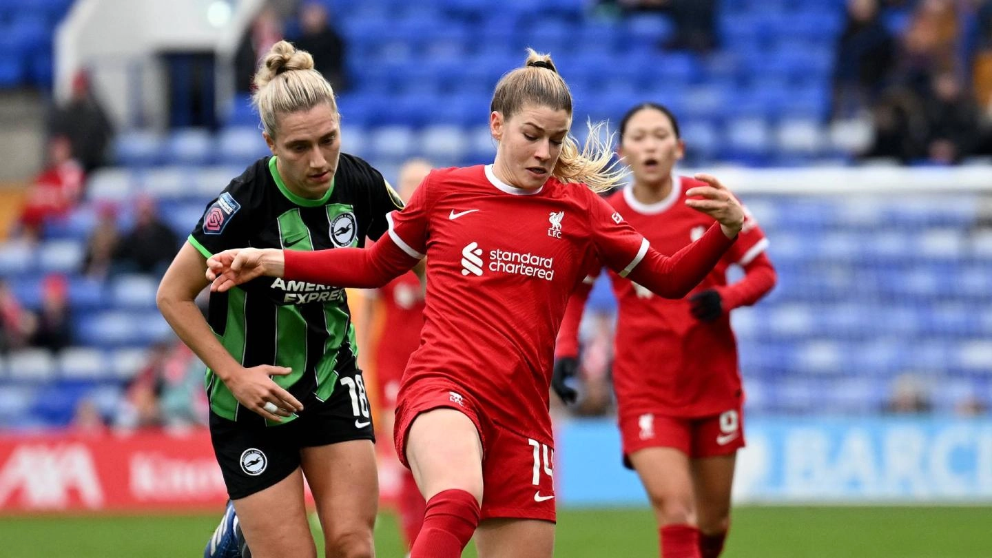 Match Centre: Brighton v Liverpool - follow WSL updates