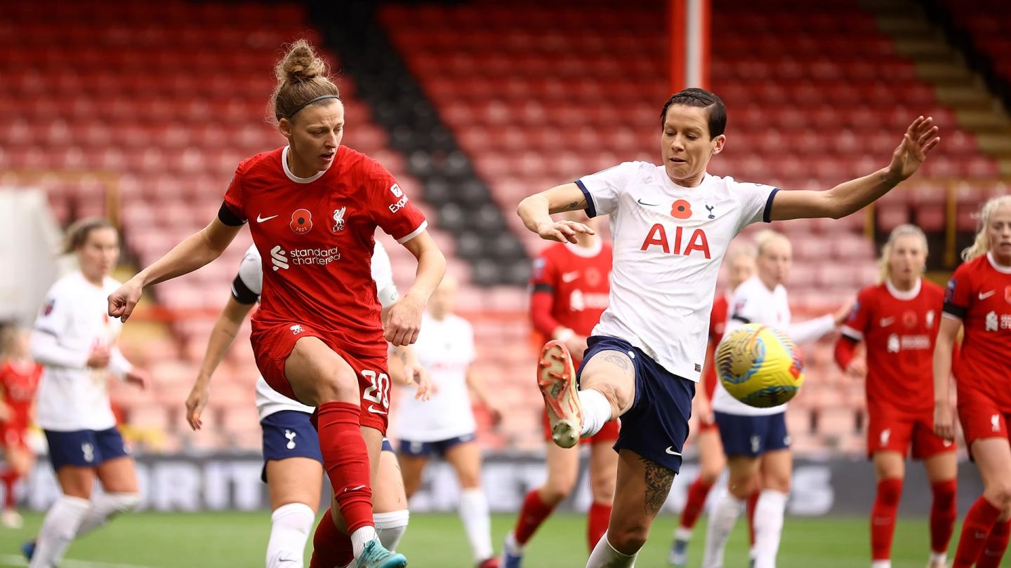 WSL: Nine stats to know ahead of Liverpool v Tottenham