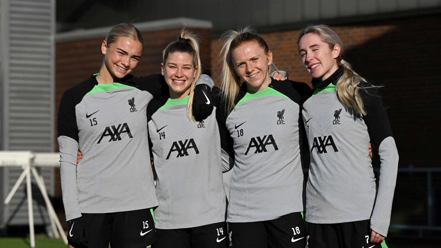 Training photos: LFC Women prepare for Tottenham Hotspur clash