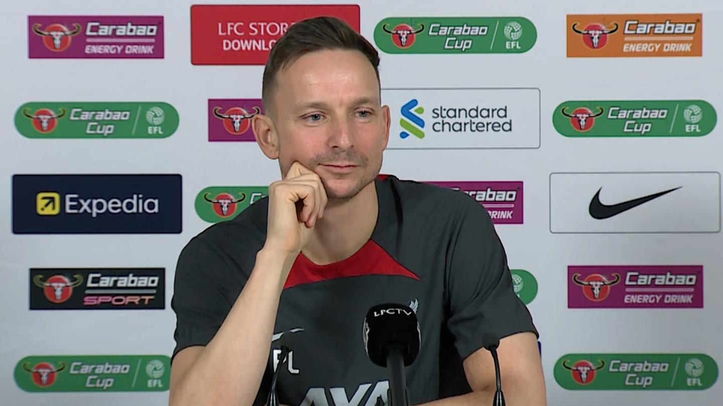 Watch Pep Lijnders' Pre-Carabao Cup Final Press Conference - Liverpool FC