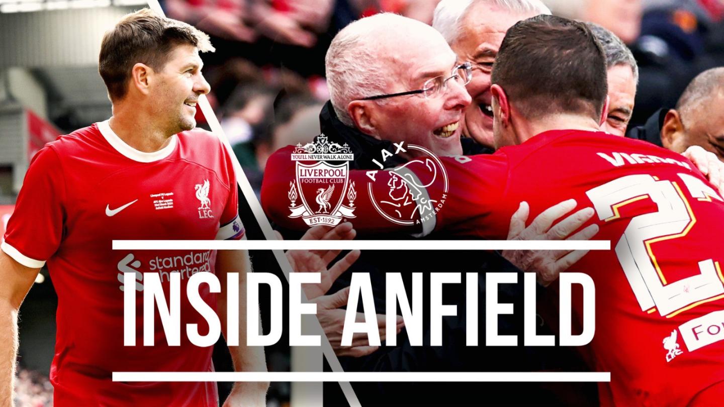 Inside Anfield: Behind the scenes of LFC Legends' win as Gerrard and ...