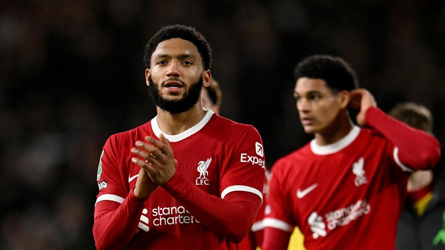 Jürgen Klopp hails form of 'wonderful' Joe Gomez