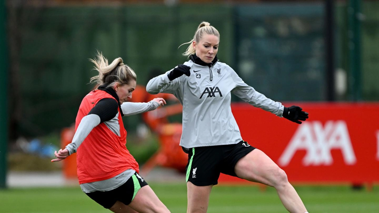 Training photos: LFC Women working towards WSL trip to Aston Villa